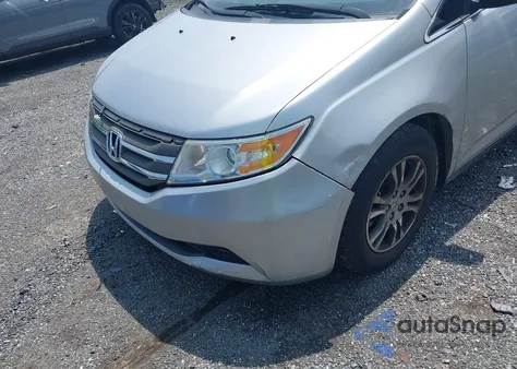 2011 Honda Odyssey Ex-L из США, поврежденный, VIN 5FNRL5H6XBB027750